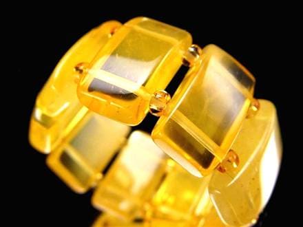 アンバー 天然琥珀 リング 指輪 バルト海産