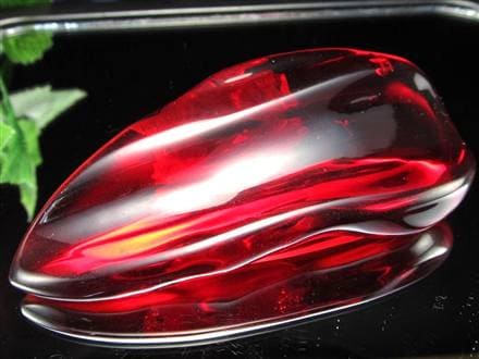 アンバー ルビーレッドアンバー 天然琥珀 天然石 パワーストーン