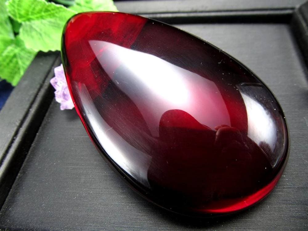 アンバー ルビーレッドアンバー 天然琥珀 天然石 パワーストーン