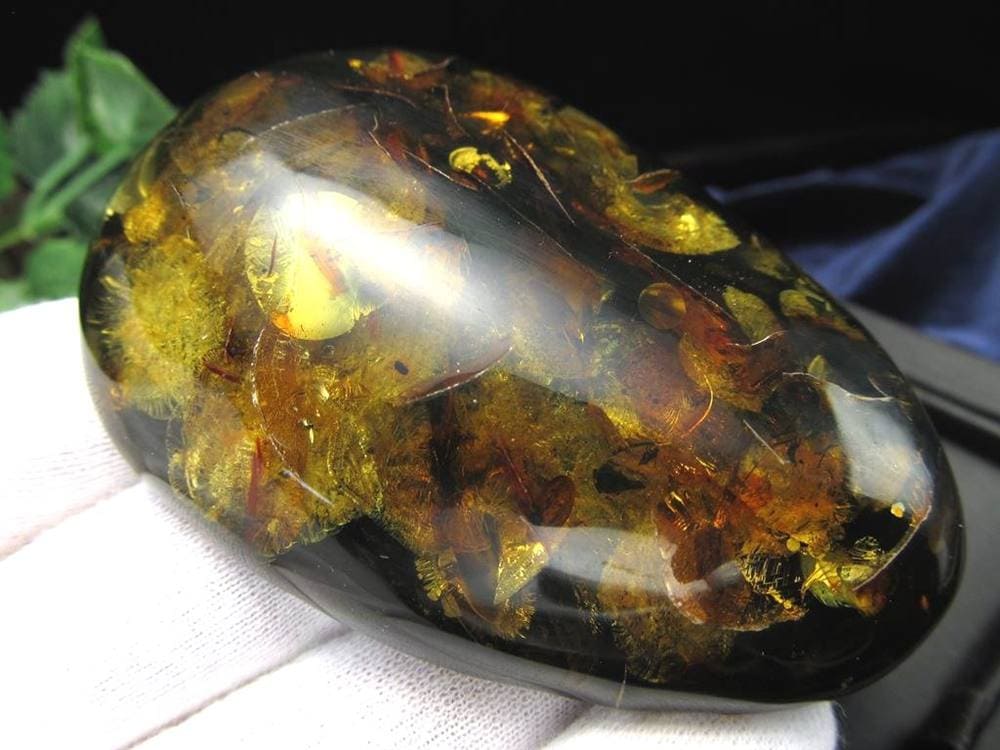 アンバー 天然琥珀 天然石 パワーストーン