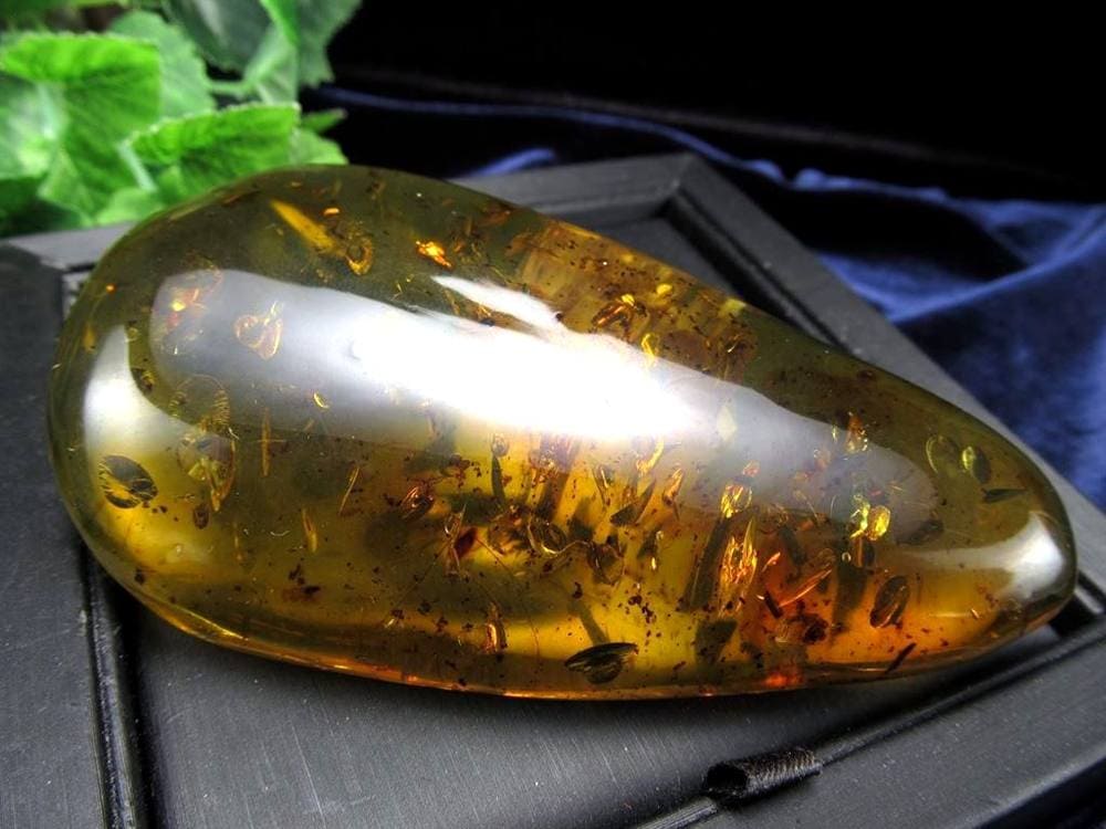 アンバー 天然琥珀 天然石 パワーストーン