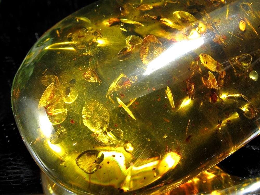 アンバー 天然琥珀 天然石 パワーストーン