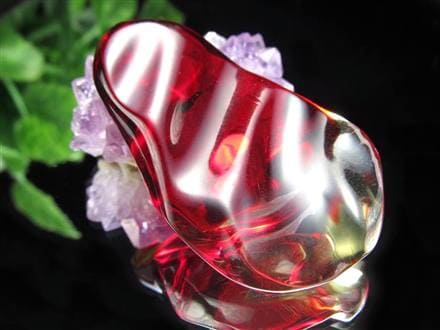 アンバー 琥珀 カボション タンブル グラデーションアンバー