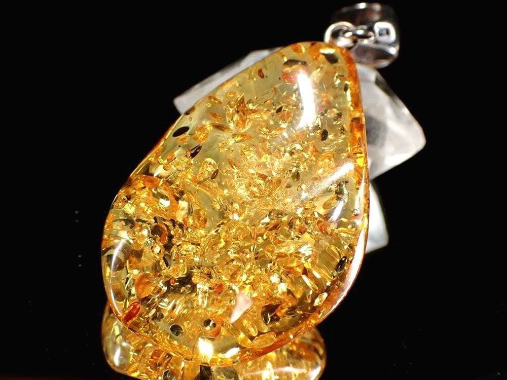 アンバー 琥珀 リトアニアアンバー バルト海産 コハク