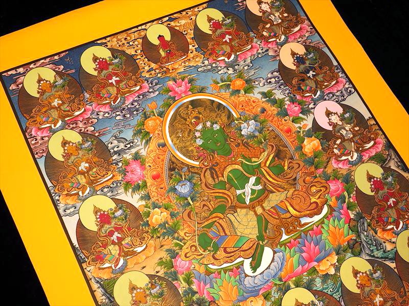 チベット密教 曼荼羅 マンダラ ◇【最高傑作】 秘蔵放出！◇チベット密教の究極の密教美術
