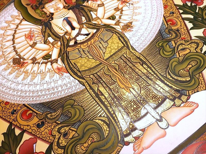 ◇貴重な本物・曼荼羅（マンダラ）◇手書きの精密画◇1点物◇チベット