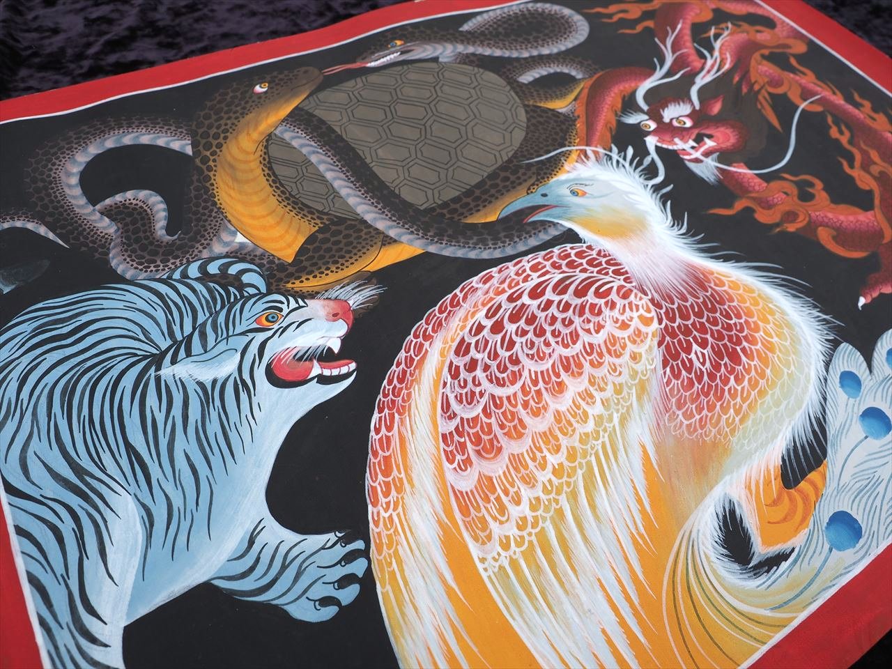 ◇世界に1点だけ！マンダラ絵画◇現地より直送！僧侶・タンカ