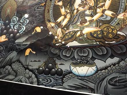 曼荼羅 マンダラ タンカ 仏画 額入り