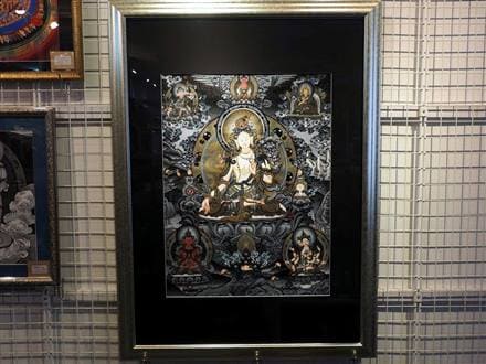 曼荼羅 マンダラ タンカ 仏画 額入り