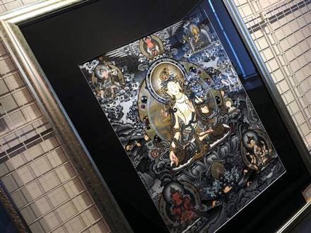 曼荼羅 マンダラ タンカ 仏画 額入り