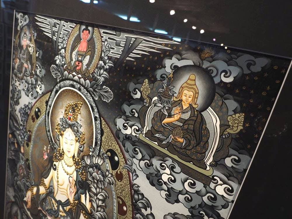 曼荼羅 マンダラ タンカ 仏画 額入り