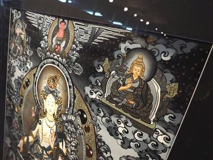 曼荼羅 マンダラ タンカ 仏画 額入り