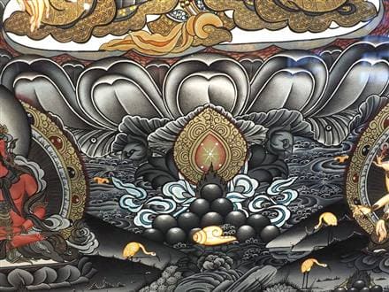 曼荼羅 マンダラ タンカ 仏画 額入り