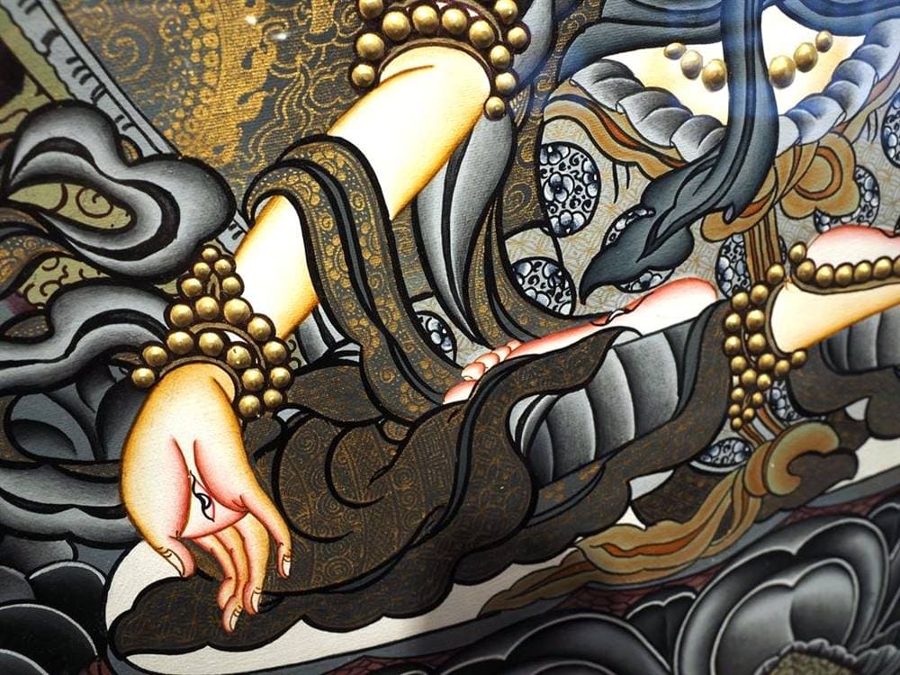 曼荼羅 マンダラ タンカ 仏画 額入り