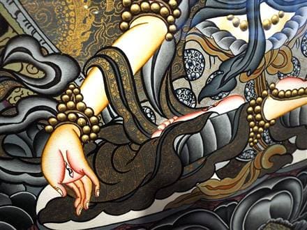 曼荼羅 マンダラ タンカ 仏画 額入り
