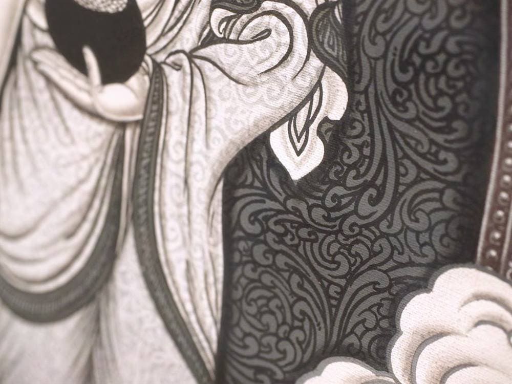 曼荼羅 マンダラ タンカ 仏画 額入り