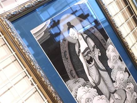 曼荼羅 マンダラ タンカ 仏画 額入り