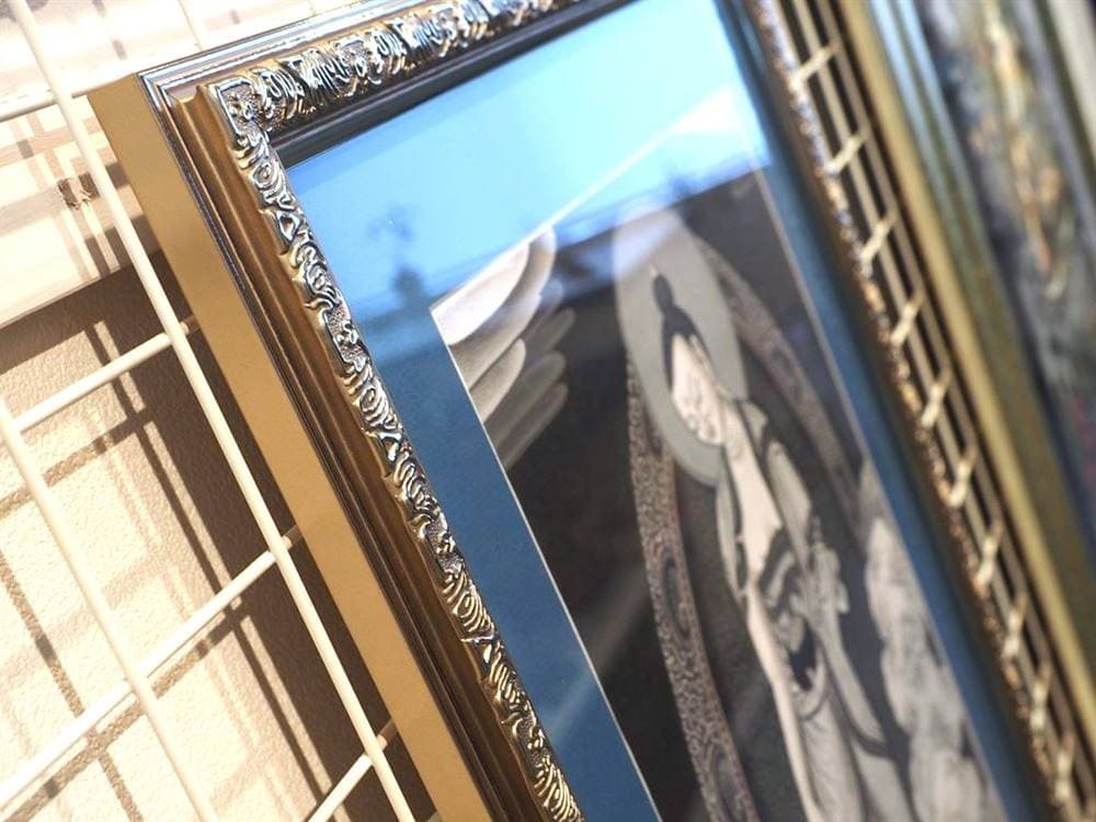 曼荼羅 マンダラ タンカ 仏画 額入り