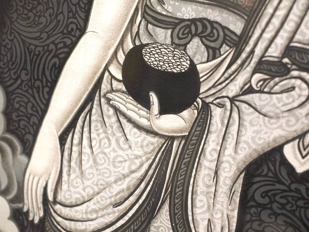 曼荼羅 マンダラ タンカ 仏画 額入り