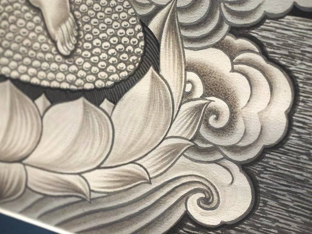 曼荼羅 マンダラ タンカ 仏画 額入り