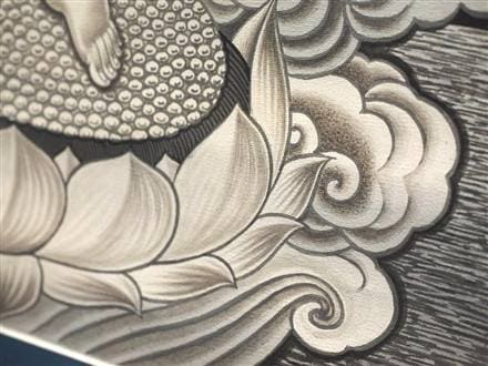 曼荼羅 マンダラ タンカ 仏画 額入り