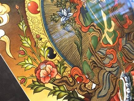 曼荼羅 マンダラ タンカ 仏画 額入り