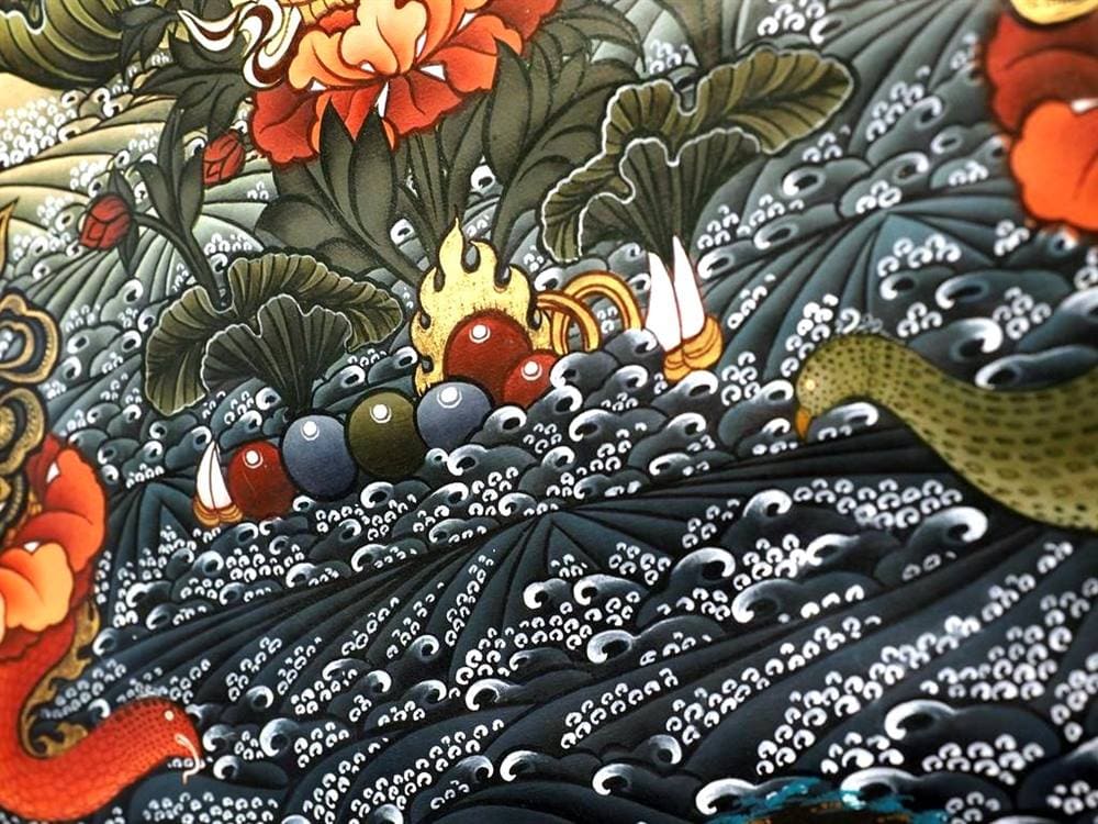 曼荼羅 マンダラ タンカ 仏画 額入り