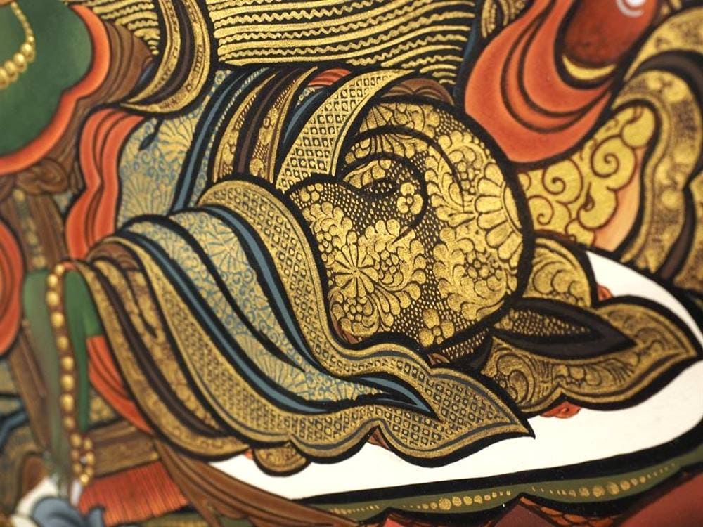 曼荼羅 マンダラ タンカ 仏画 額入り