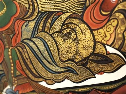 曼荼羅 マンダラ タンカ 仏画 額入り