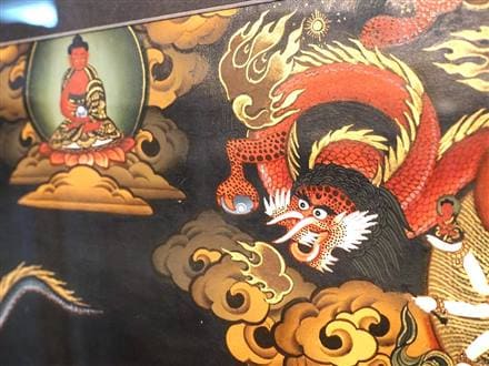 曼荼羅 マンダラ タンカ 仏画 額入り