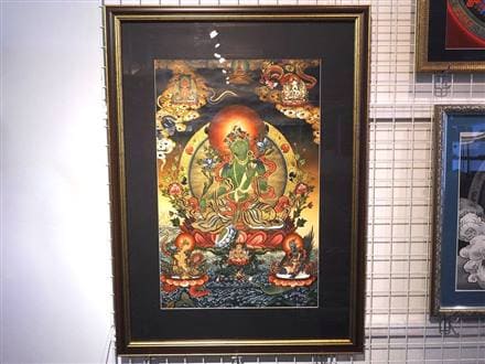 曼荼羅 マンダラ タンカ 仏画 額入り