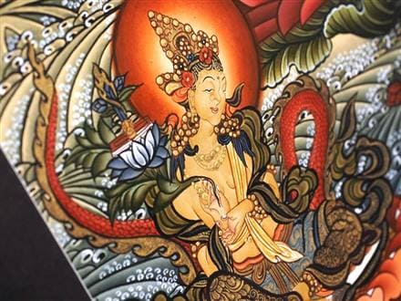 曼荼羅 マンダラ タンカ 仏画 額入り