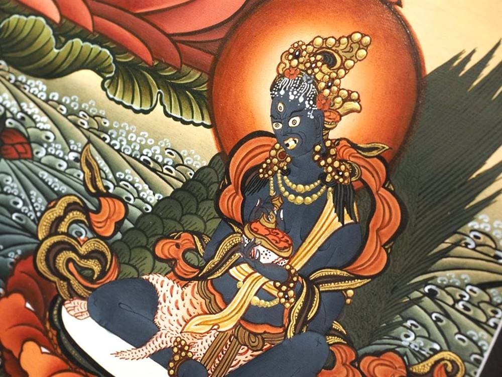 曼荼羅 マンダラ タンカ 仏画 額入り
