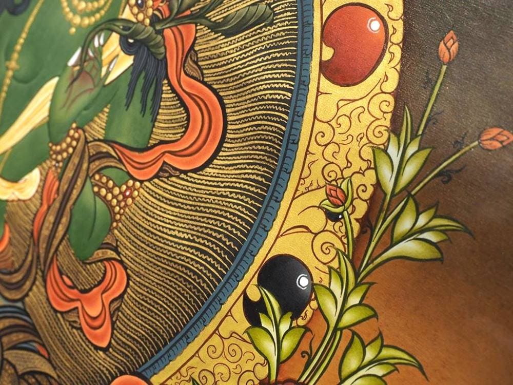 曼荼羅 マンダラ タンカ 仏画 額入り