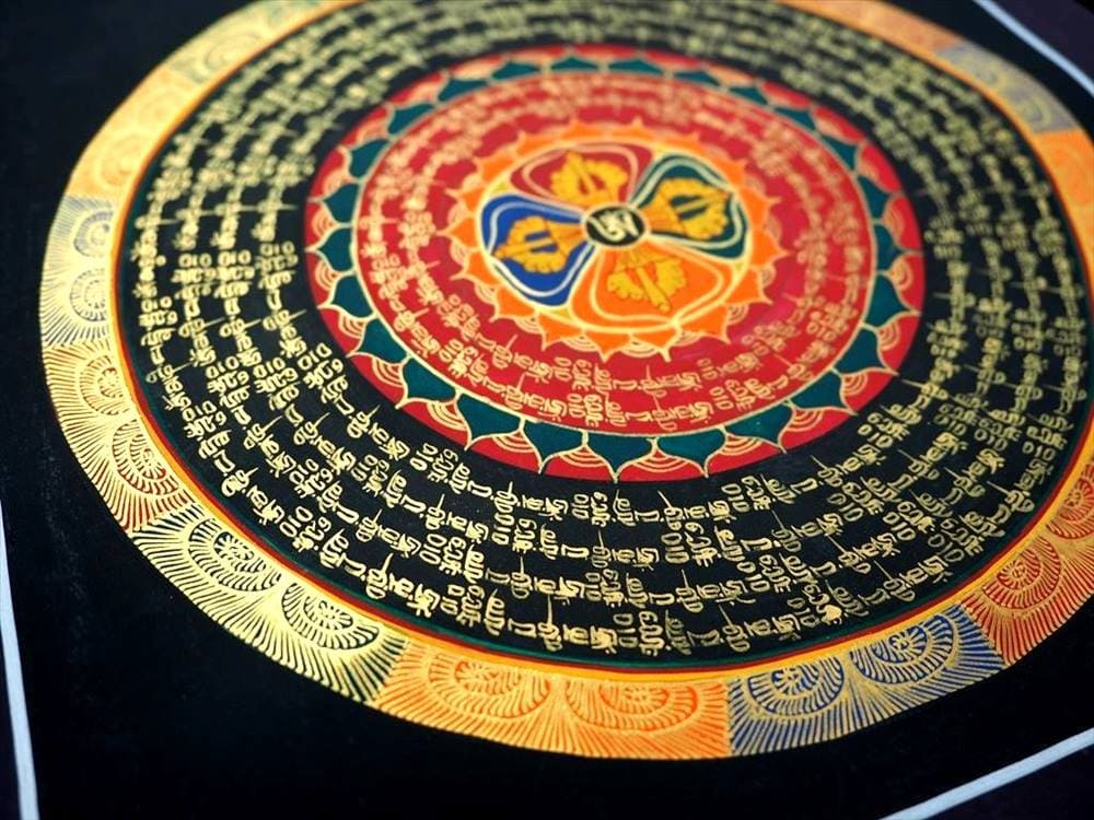 曼荼羅,マンダラ,タンカ,仏画,チベット仏教