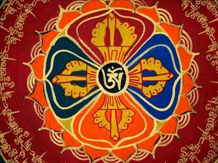 曼荼羅,マンダラ,タンカ,仏画,チベット仏教