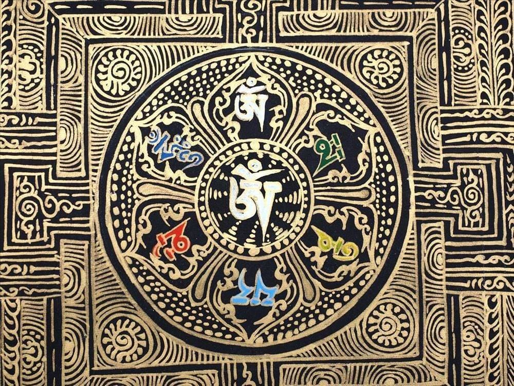 曼荼羅,マンダラ,タンカ,仏画,チベット仏教