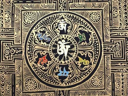 曼荼羅,マンダラ,タンカ,仏画,チベット仏教