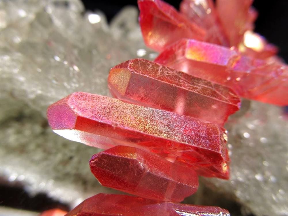 水晶 クォーツ クリスタル ポイント ビーズ