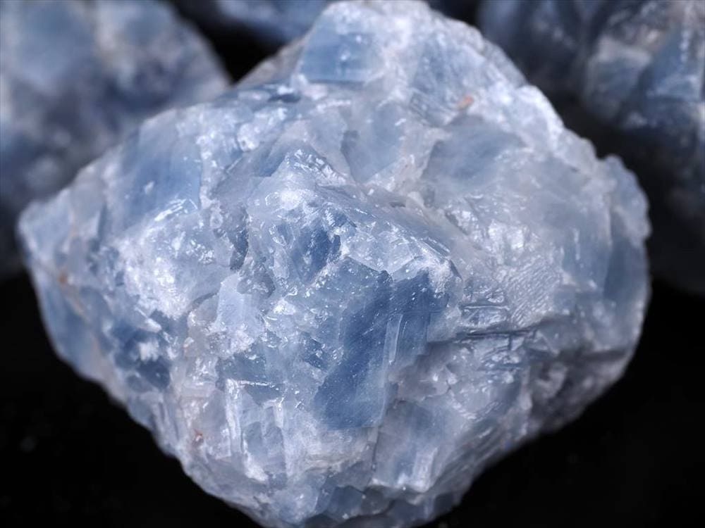 ブルーカルサイト 結晶 原石 方解石 ブルーアラゴナイト