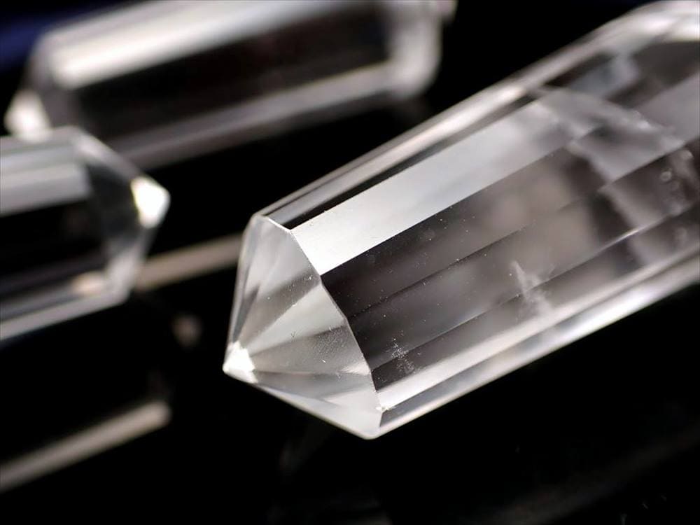 天然水晶 ポイント ダブルターミネート 両剣水晶 パワー