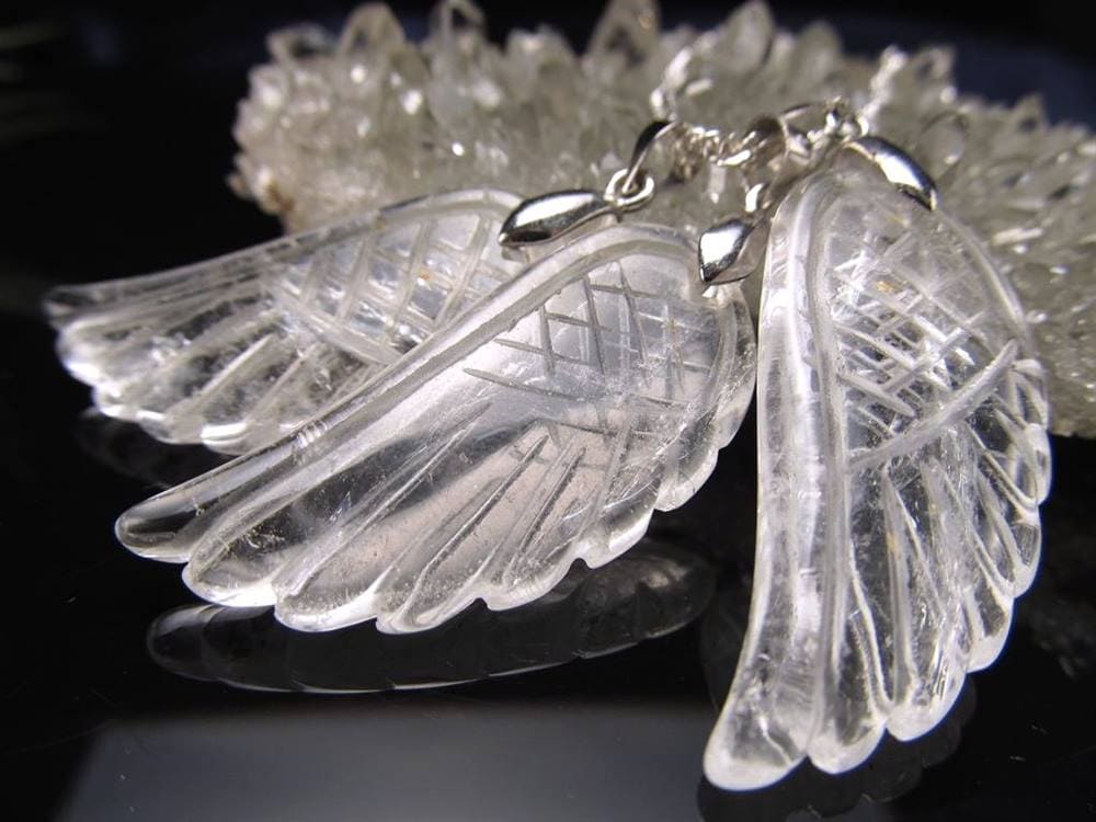 ペンダントトップ アクセサリー ペンダント 翼 エンジェルフェザー