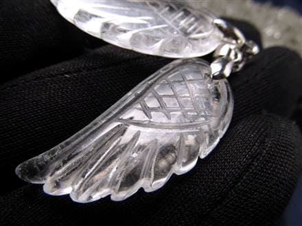 ペンダントトップ アクセサリー ペンダント 翼 エンジェルフェザー