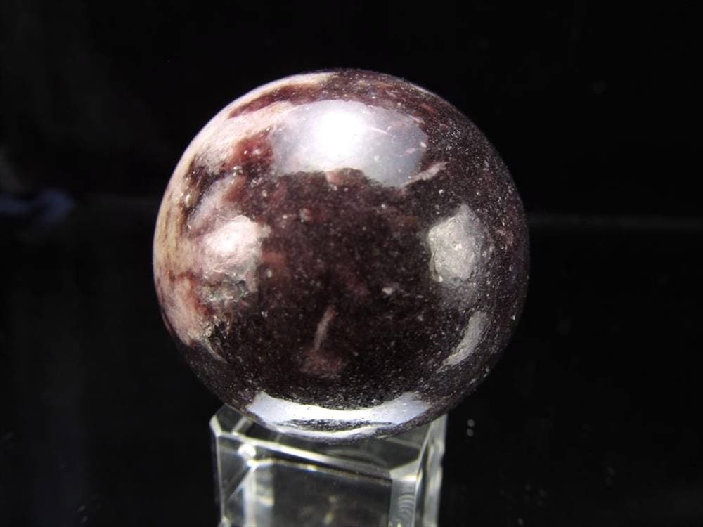 レピドライト 鱗雲母 丸玉 スフィア