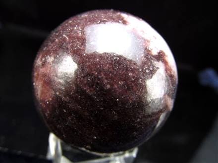 レピドライト 鱗雲母 丸玉 スフィア