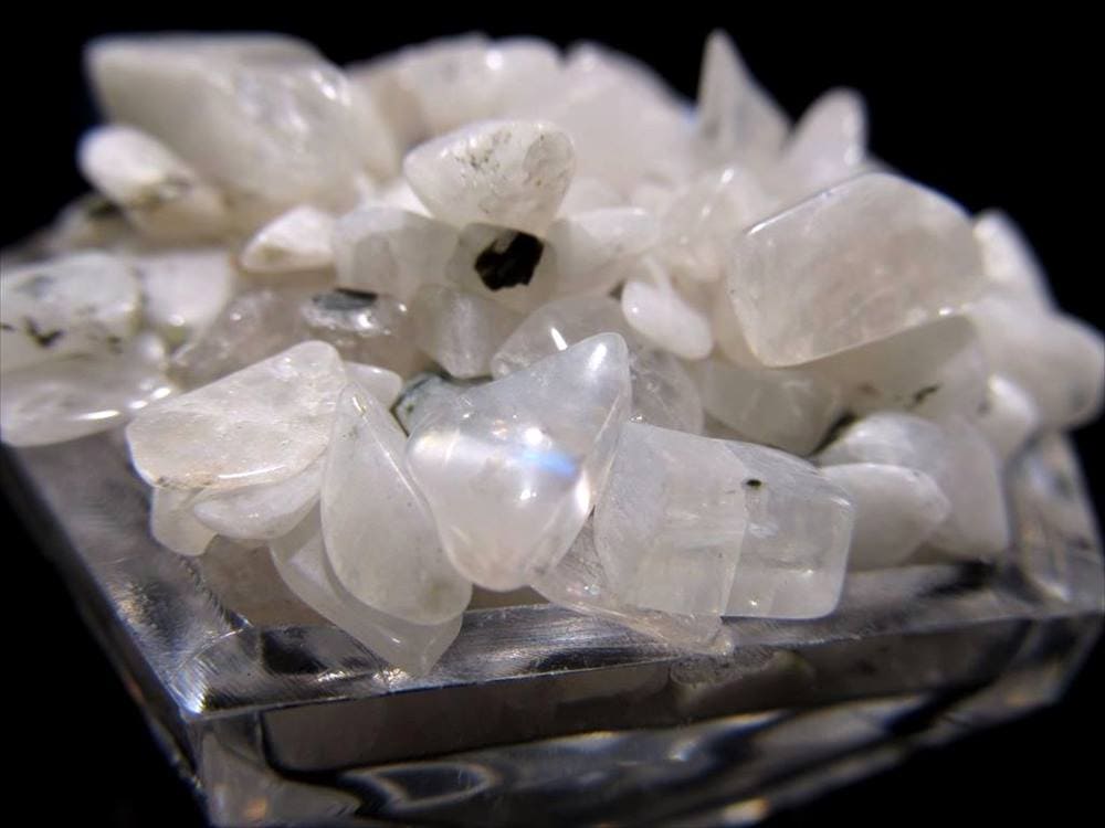 ムーンストーン さざれ 浄化 誕生石 ペグマタイト