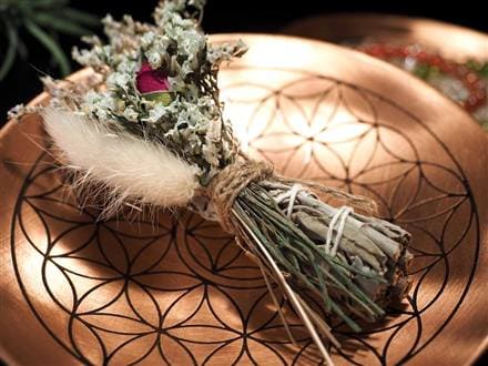 フラワーオブライフ 神聖幾何学 ラウンドトレイ プレート 皿