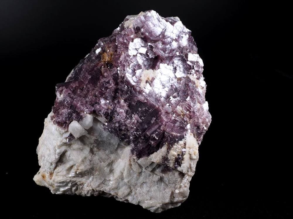 レピドライト パープルマイカ リチア雲母 結晶原石 ブラジル産