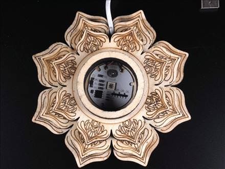 レインボー 発光 LED 台座 照明