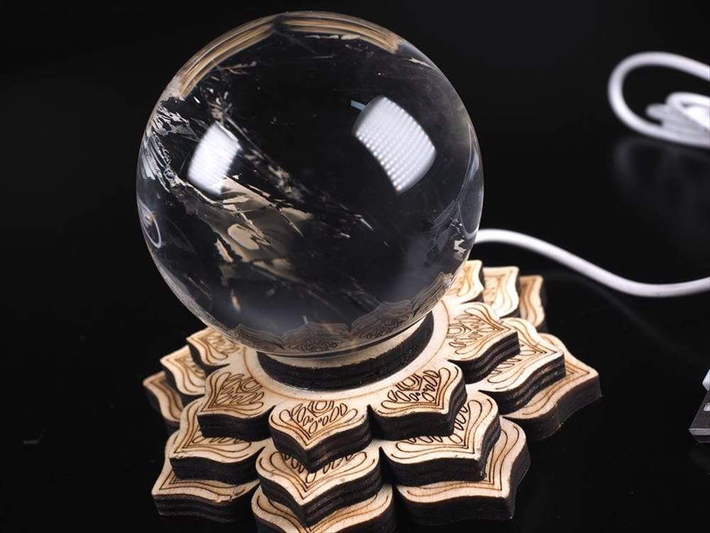 レインボー 発光 LED 台座 照明